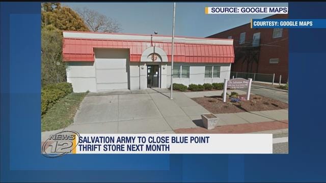 Salvation Army in Blue Point to close