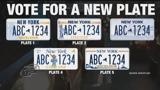 State Wants Nyers To Pick And Pay For New License Plates
