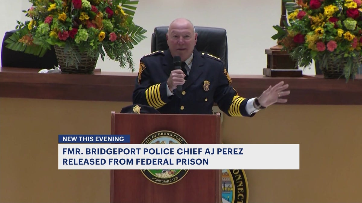'It's the city of second chances.' ExBridgeport police chief released