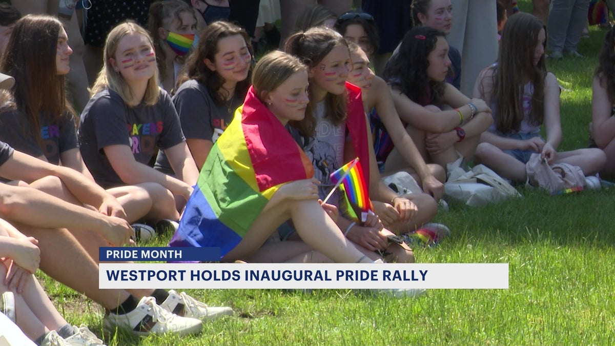 Westport holds inaugural Pride Rally at Jesup Green