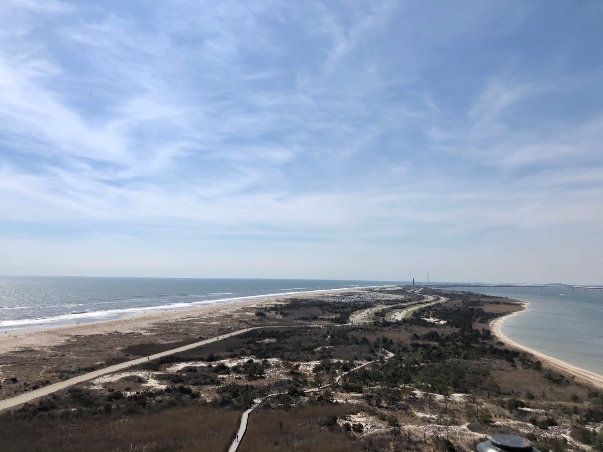 View from the top of Fire Island Lighthouse (photo: Brian Heyman)