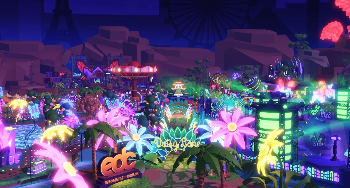 Electric Daisy Carnival Becomes the First Music Festival in the Roblox Metaverse (Graphic: Business Wire)