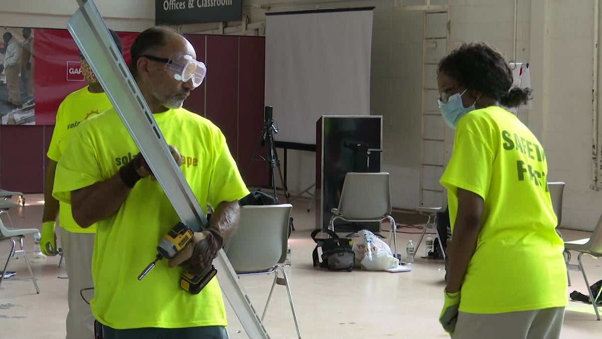 Roofing, solar electricity training held in Camden County amid scarcity of qualified employees