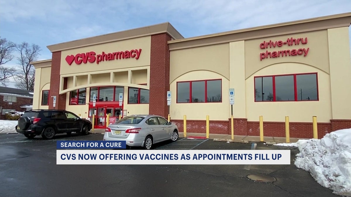 Vacancies for appointments for CVS COVID-19 vaccines in New Jersey are filled in just a few hours