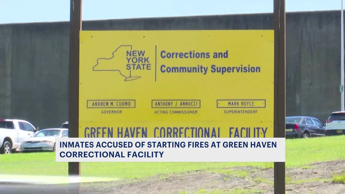 Inmates spark fires in jail cells at Green Haven Correctional Facility