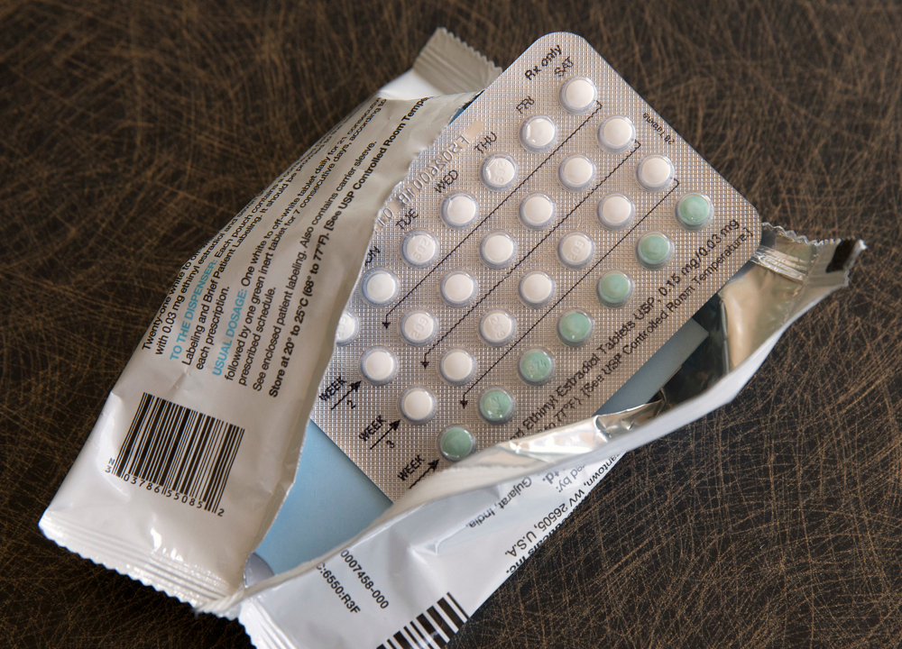This Friday, Aug. 26, 2016 file photo shows a one-month dosage of hormonal birth control pills in Sacramento, Calif.  (AP Photo/Rich Pedroncelli) 
