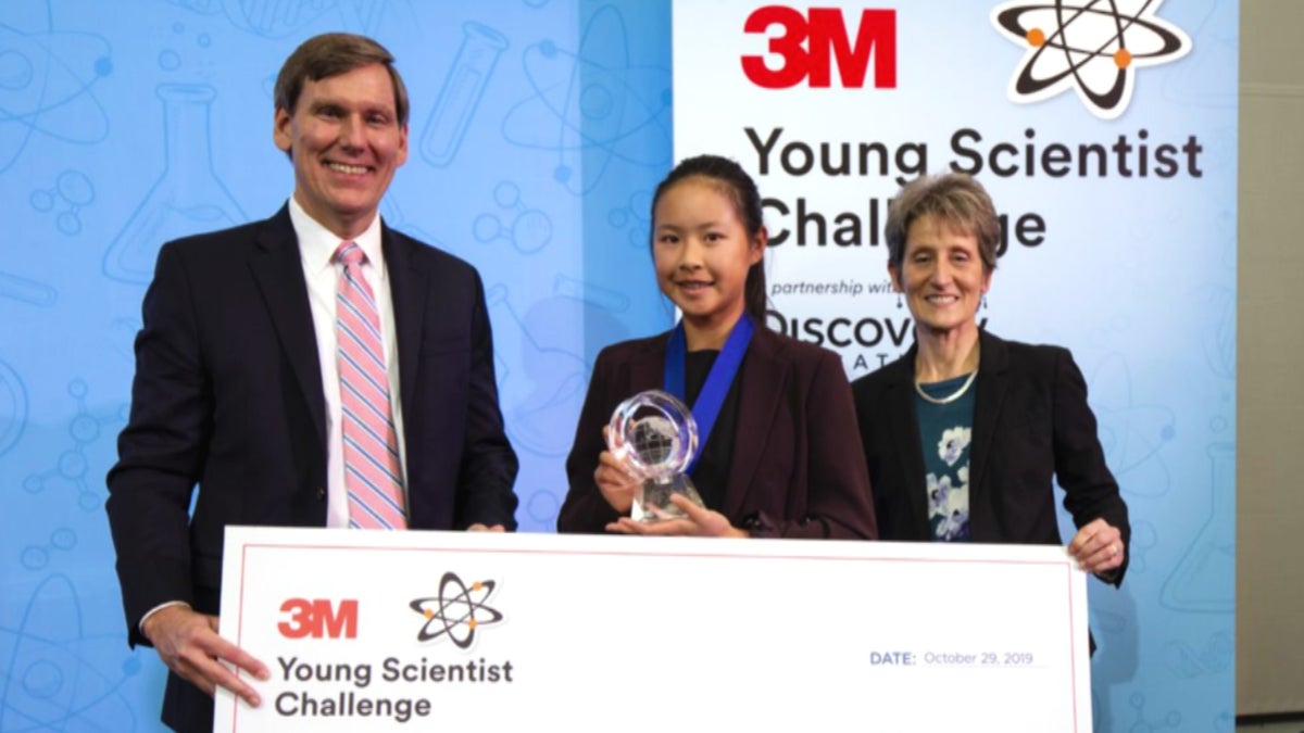 America's Top Young Scientist Shares Her Invention