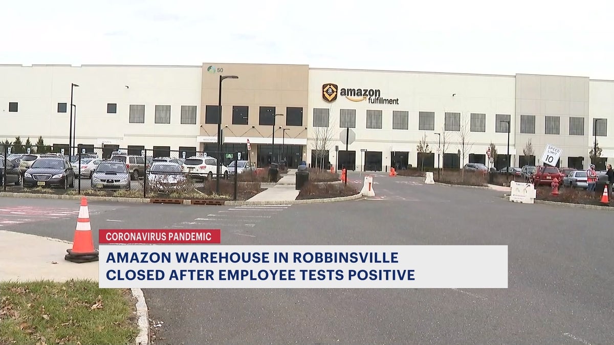 New Jersey Amazon warehouse closed after employees test positive for