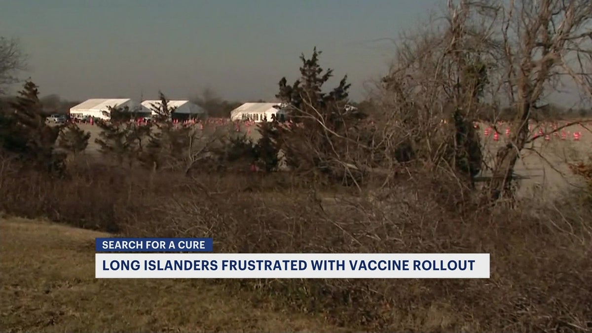 New York prepares to open COVID-19 drive-through vaccine site in Jones Beach