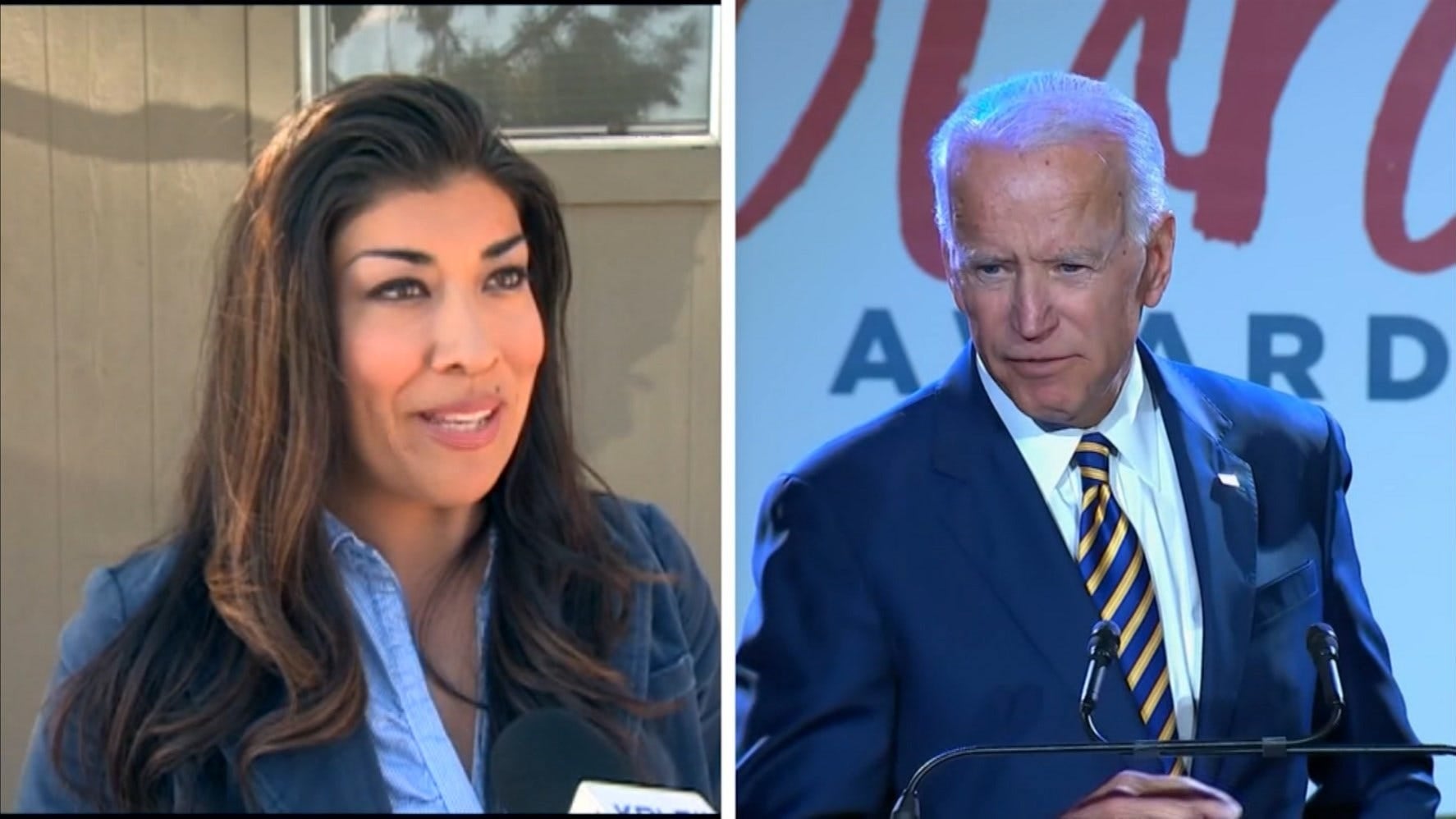 Former politician claims Joe Biden kissed the back of her head years ...