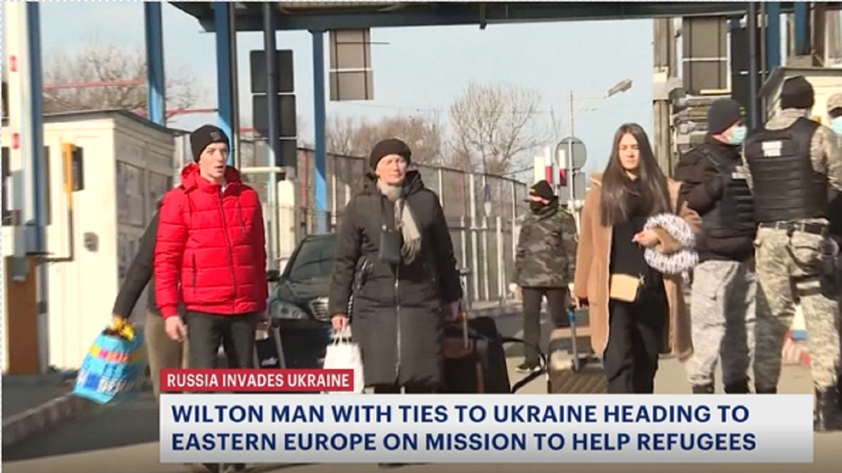 Omul Wilton organizează o misiune umanitară pentru a ajuta refugiații ucraineni care fug în România