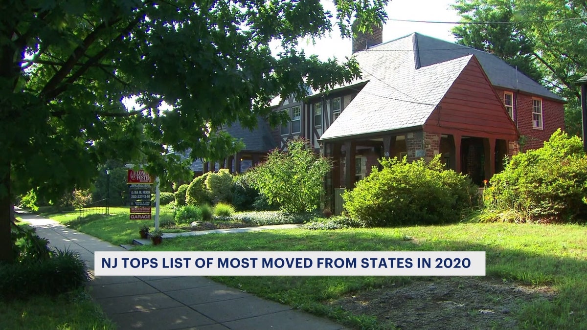 NJ is the third consecutive year in 2020 the top list of most relocated from countries