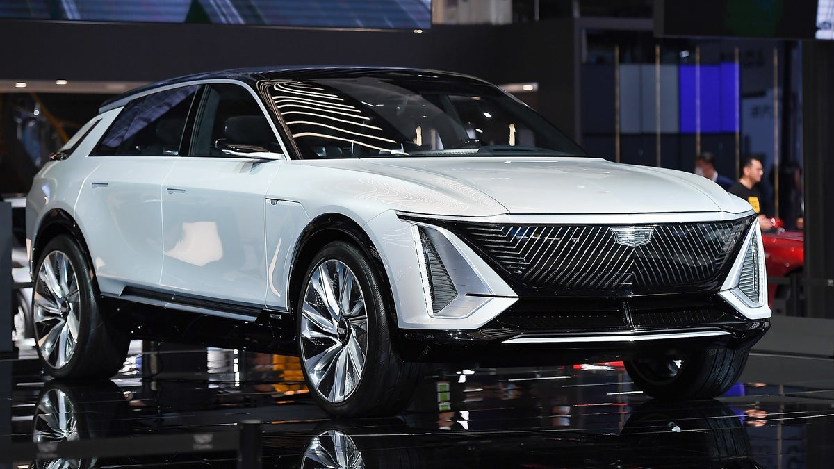 Cadillac All-Electric Lyriq SUV Previews Environmentally Sustainable Future