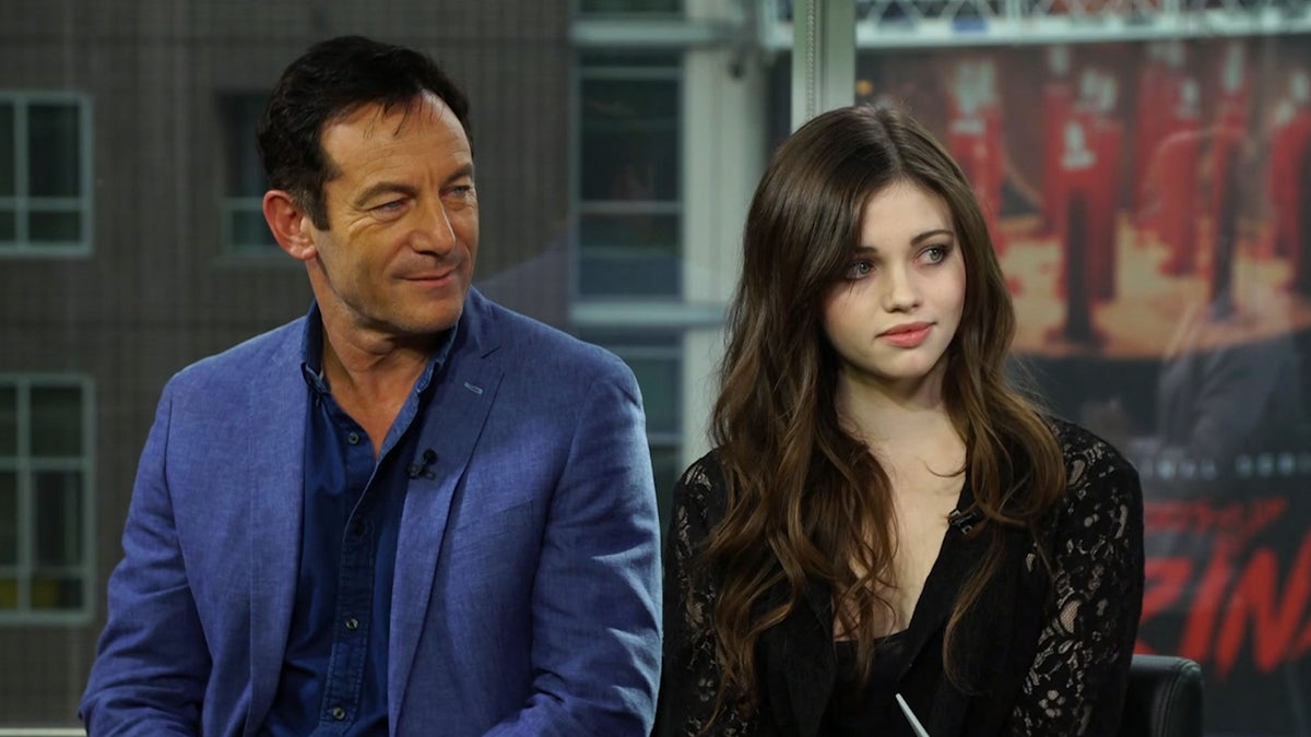 Jason Isaacs And India Eisley Reflect On The Filming Of Look Away