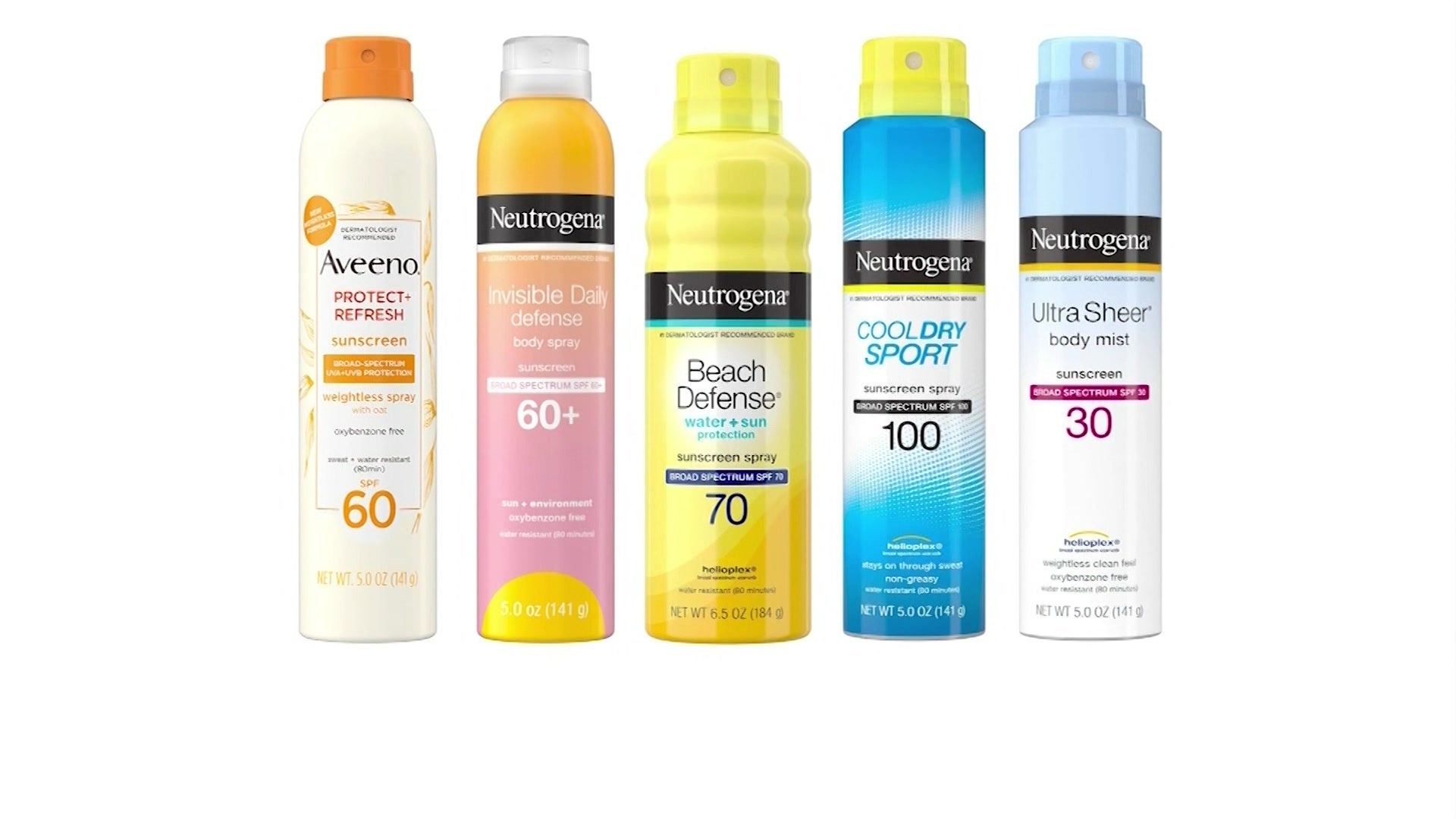 benzene in sunscreen side effects