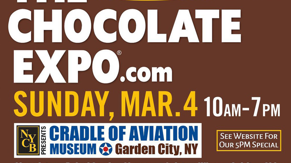 Info on the Chocolate Expo March 4 at the Cradle of Aviation Museum