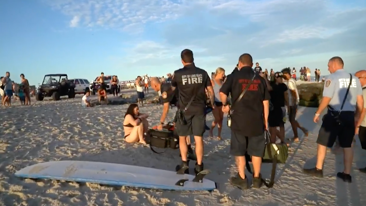 4 Teens Rescued From Long Beach Waters