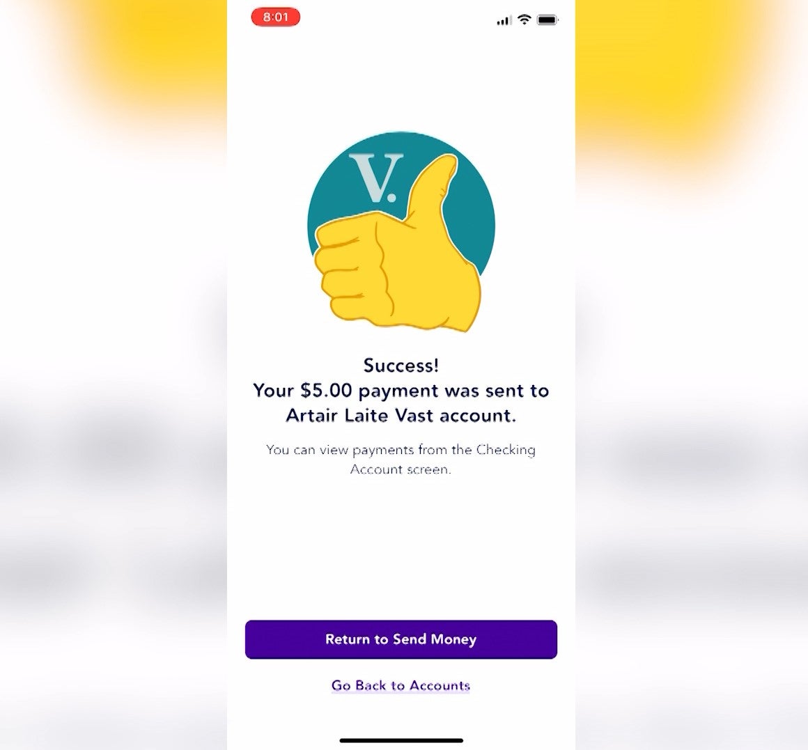 vast crypto banking sign up