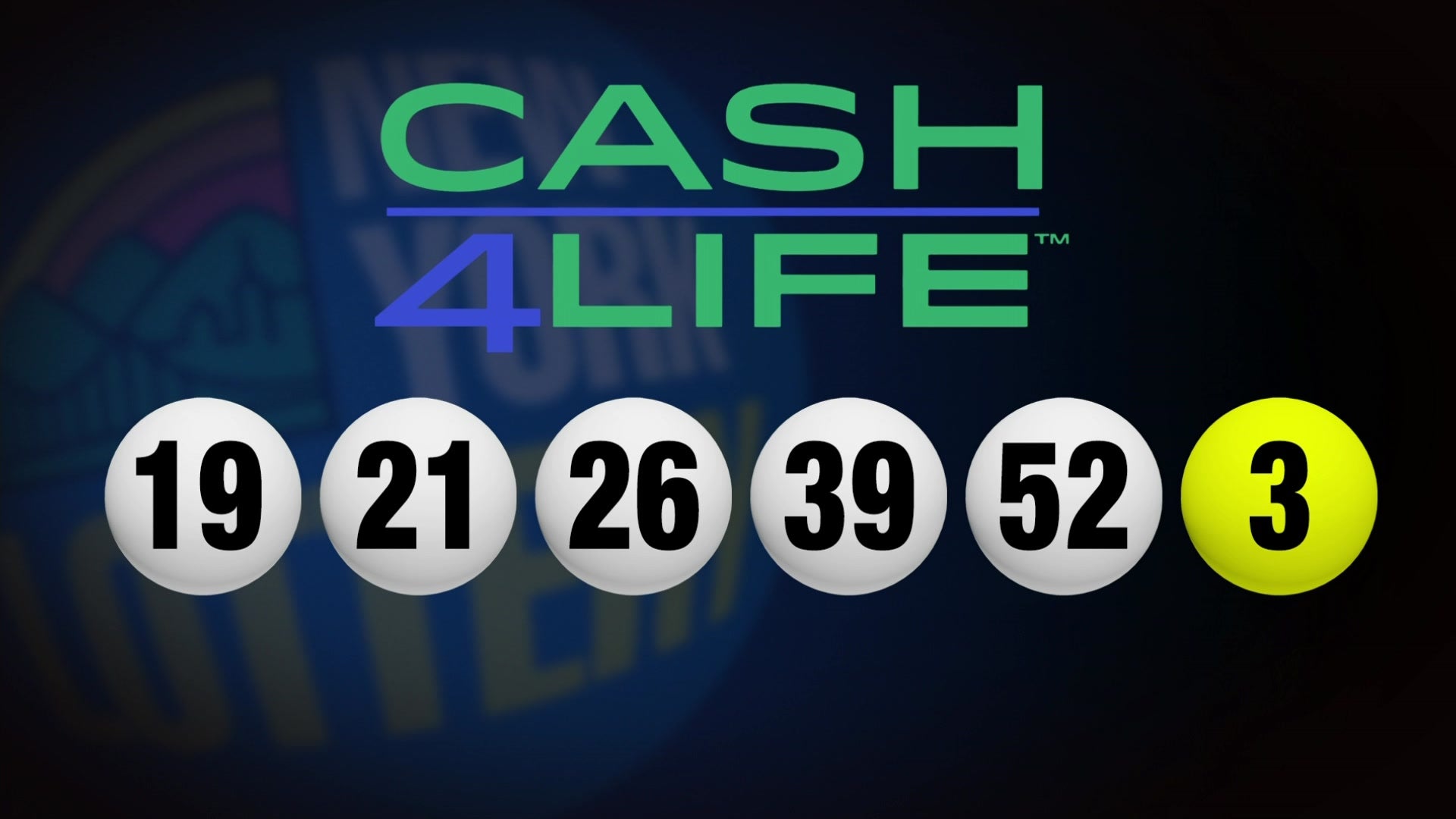 pa cash 4 life winning numbers
